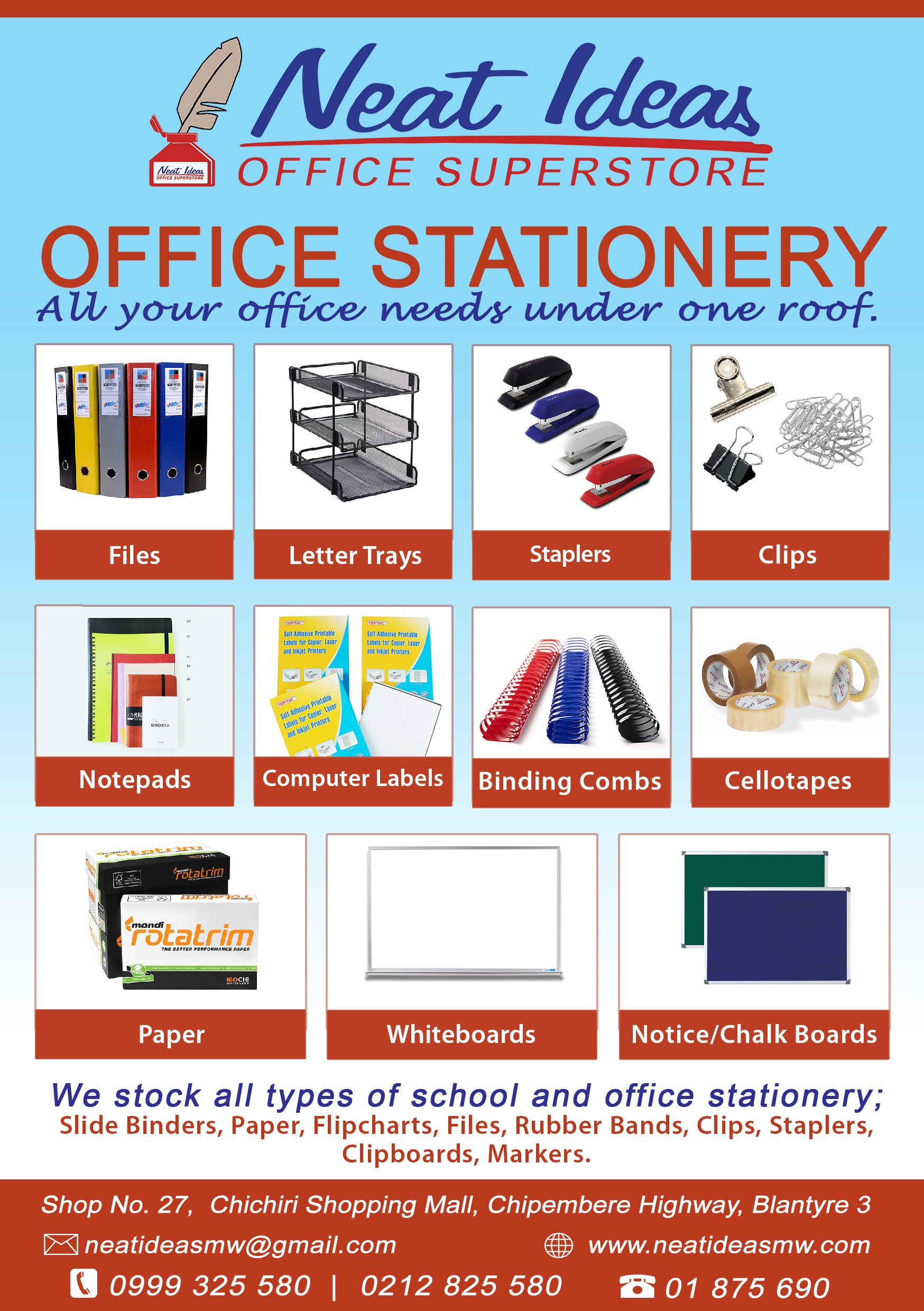 Office Stationery